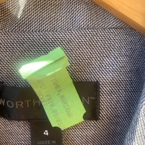 Worthington one button grey blazer size 4 - Picture 5 of 14